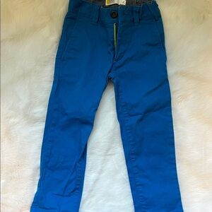 Mini Boden Bright Blue Kids Casual Pants